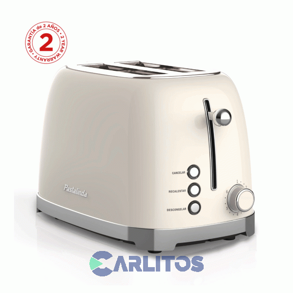 Tostadora Electrica Crema Pastalinda  Wt-330c