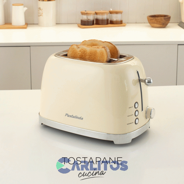 Tostadora Electrica Crema Pastalinda  Wt-330c