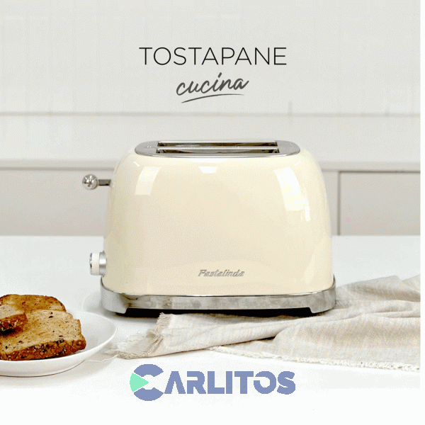 Tostadora Electrica Crema Pastalinda  Wt-330c