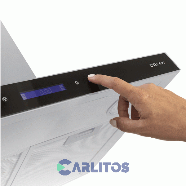 Campana Extractora Drean Frente Recto Acero Inoxidable 60 Cm Crdr60ia