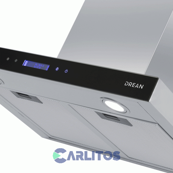 Campana Extractora Drean Frente Recto Acero Inoxidable 60 Cm Crdr60ia