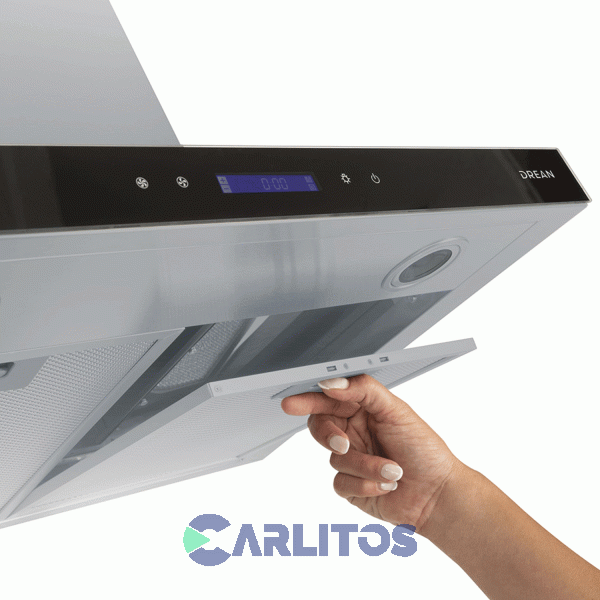 Campana Extractora Drean Frente Recto Acero Inoxidable 60 Cm Crdr60ia
