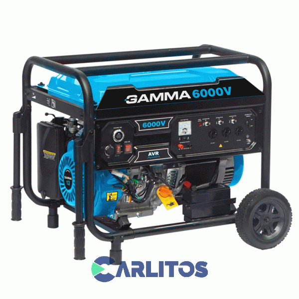 Generador Electrico Gamma Monofasico 6000 Watts Ge3481ar