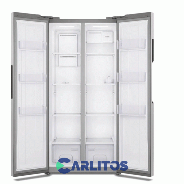 Heladera No Frost Side By Side Gafa Inverter 451 Litros Acero Inoxidable Hgsbs457x