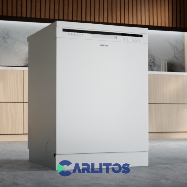 Lavavajilla Drean 13 Cubiertos Blanco Lvdr1306cbo