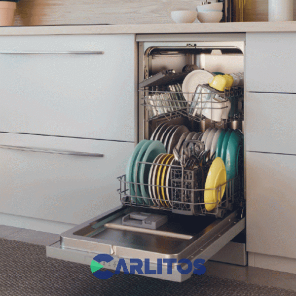 Lavavajilla Candy 10 Cubiertos Gris Cdph2d1047s-12