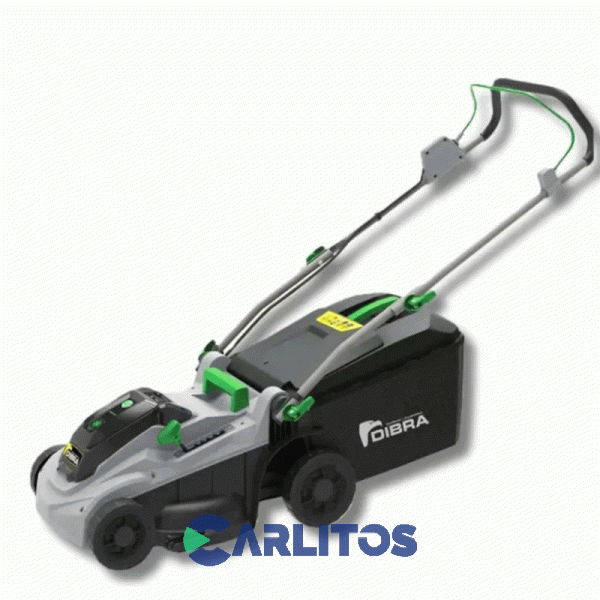 Cortadora De Cesped Inalambrica Dibra 2 x 20 V Con Recolector-6 P.Corte Tt-blm370-c