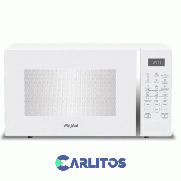 Microondas Con Grill Whirlpool Digital 30 Litros Blanco Wmg30bz