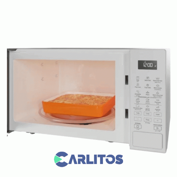 Microondas Con Grill Whirlpool Digital 30 Litros Blanco Wmg30bz