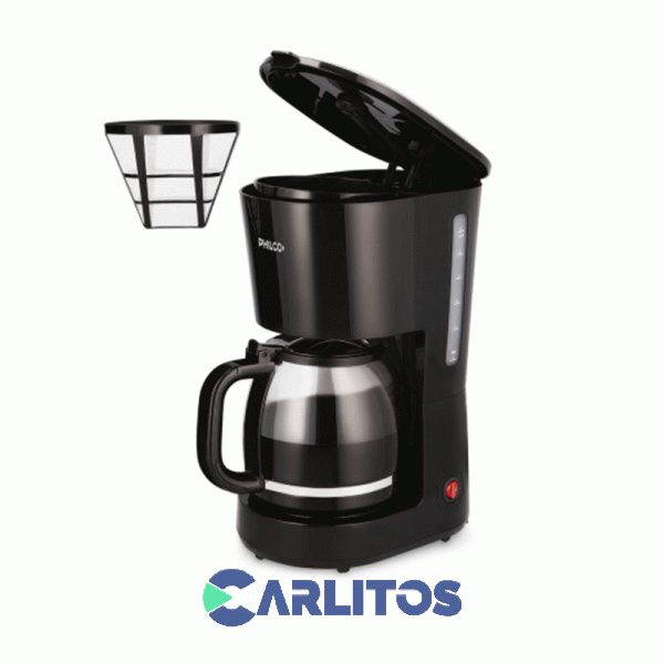 Cafetera Philco Con Jarra De Vidrio Negra Caph9416bp