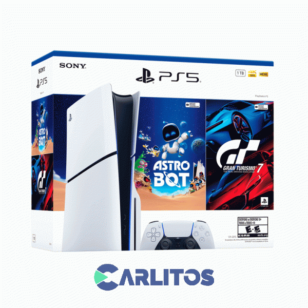 Consola De Videojuegos Sony Playstation 5 Standart GT7 Y Astro Bot PS5