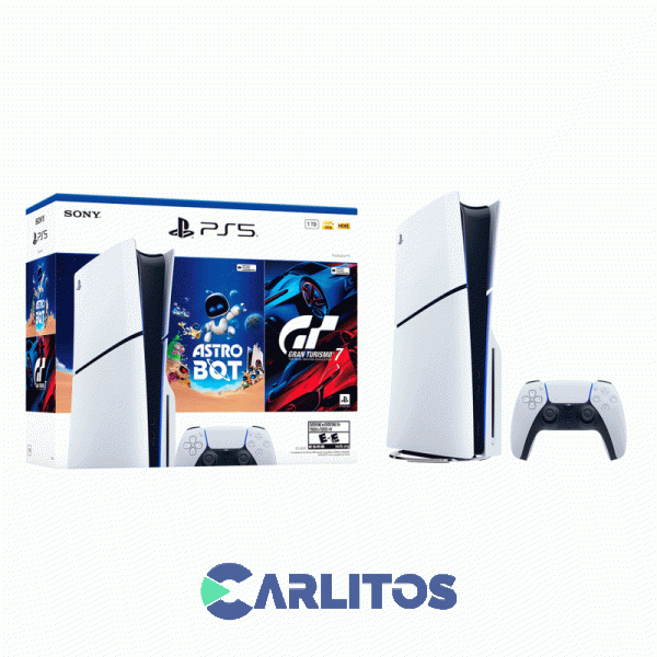 Consola De Videojuegos Sony Playstation 5 Standart GT7 Y Astro Bot PS5