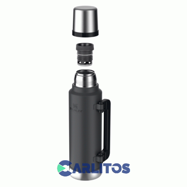 Termo De Mate Stanley Legendario Clasico  XL 1.4 Litros Negro 2.0