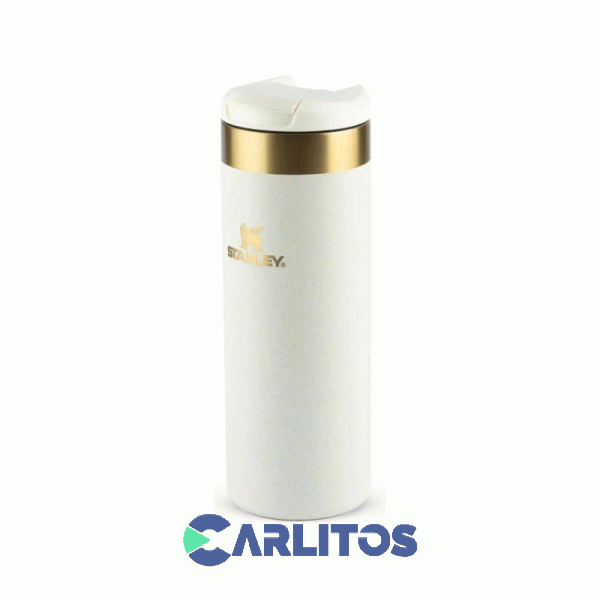Botella De  Acero Inoxidable  Stanley  Aerolight  473 Ml  Cream Moon