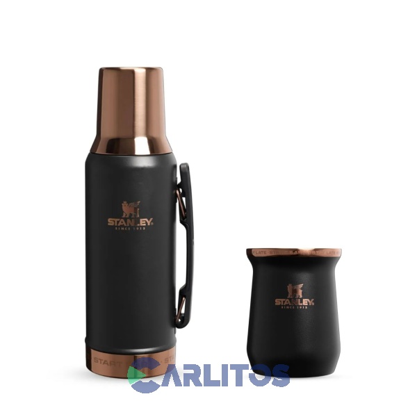 Combo Termo De Mate Stanley Legendario System Classic 1.2 Litros + Mate Stanley 236 Ml Messi