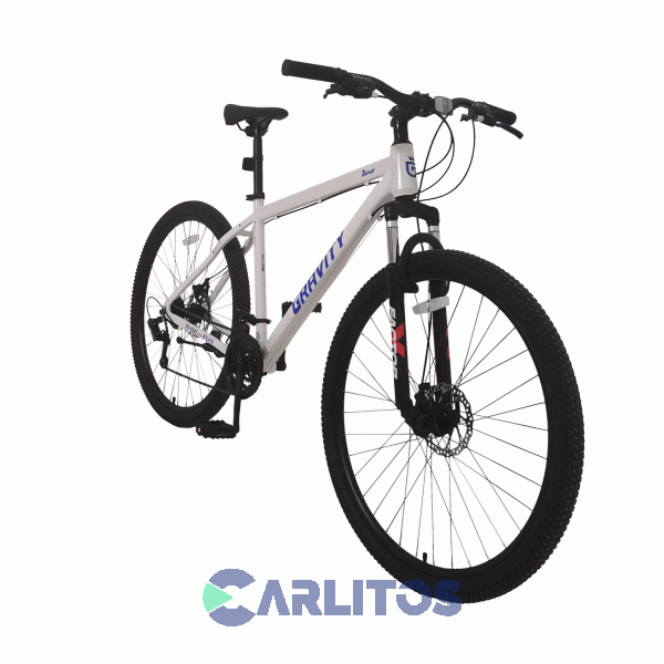 Bicicleta Todo Terreno Disco Mtb 29" Gravity Benz Ba Blanca
