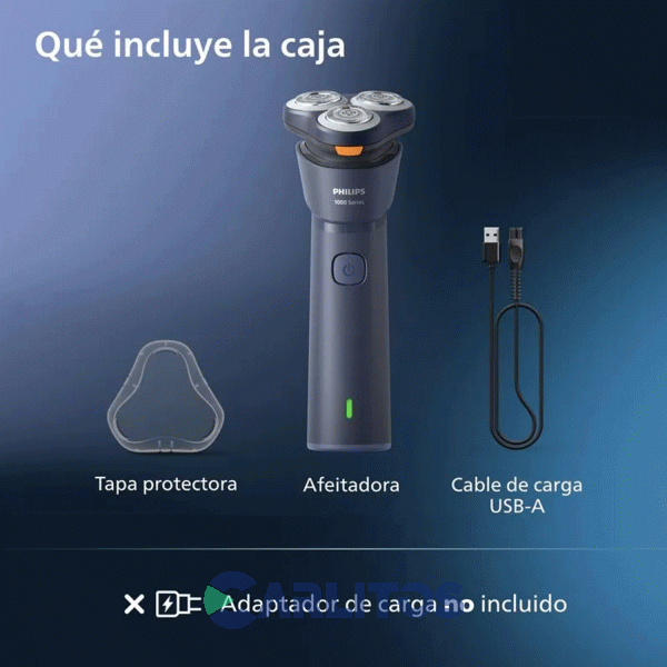 Afeitadora Philips Shaver Series 1000 Recargable S1881/00