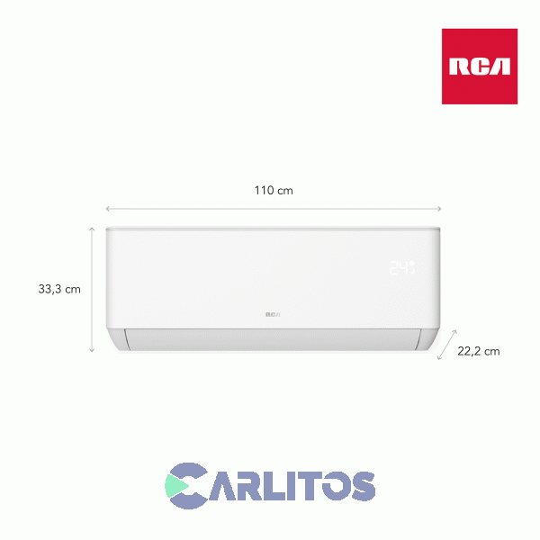 Aire Acondicionado Split Inverter  Ai Smart Rca 6400 Watts - Frio/Calor Smart6400inv-f-sk