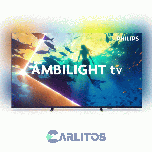 Smart TV Led 75" 4K Ultra HD Philips Con Titan Os Y Ambilight 75Pud8100/77