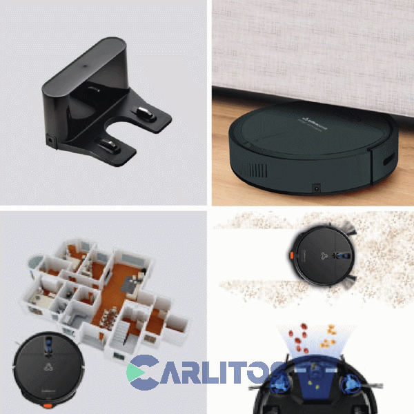 Aspiradora Y Mopeadora Robot Sistema Sin Bolsa Ultracomb As6062