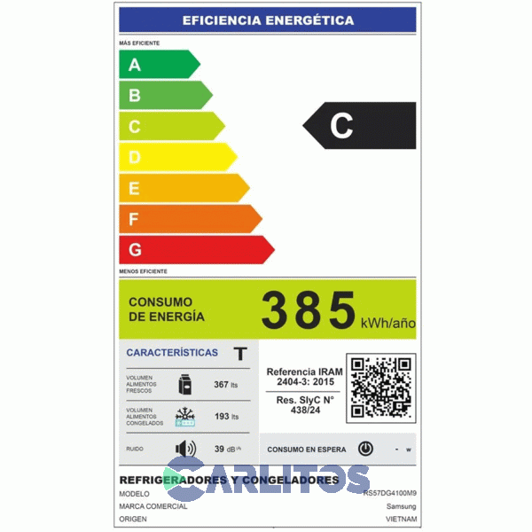 Heladera No Frost Samsung Inverter 560 Litros Side By Side Acero Inoxidable Rs57dg4100m9bg
