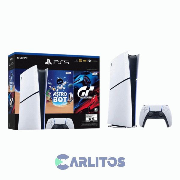 Consola De Videojuegos Sony Playstation 5 Digital Con Gt7 Y Astro Bot Ps5