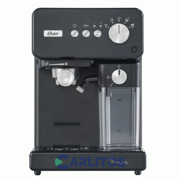 Cafetera Express Oster Automatica Primalatte Negra 15 Bares Bvstem6604bar