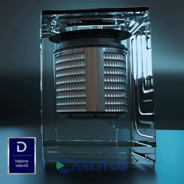 Lavarropa Carga Superior Drean 8 KG - 660 RPM Gris Lpdr0865ilg