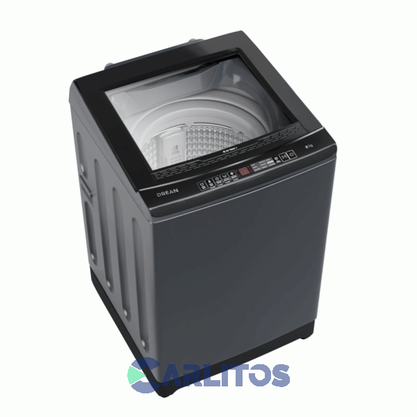 Lavarropa Carga Superior Drean 8 KG - 660 RPM Gris Lpdr0865ilg