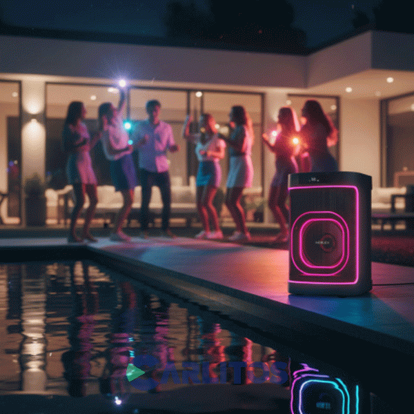 Parlante Torre Noblex Con Bluetooth Y Bateria 3100 Watts Pmpo Sq108g1