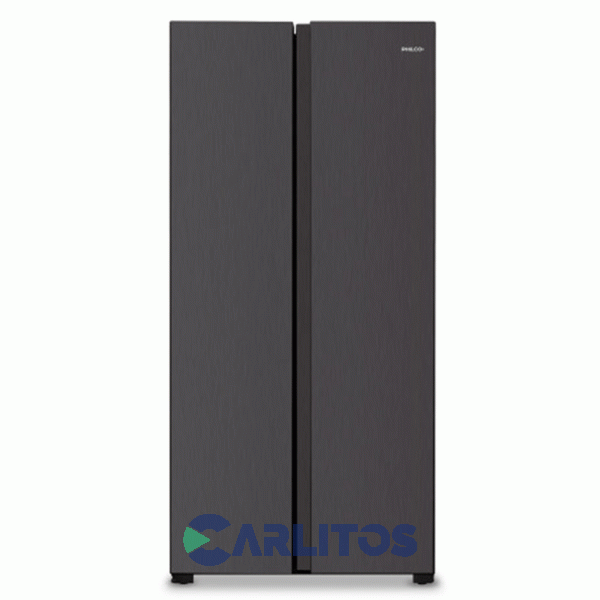 Heladera No Frost Side By Side Philco Inverter 428 Litros Negra Phsb450n