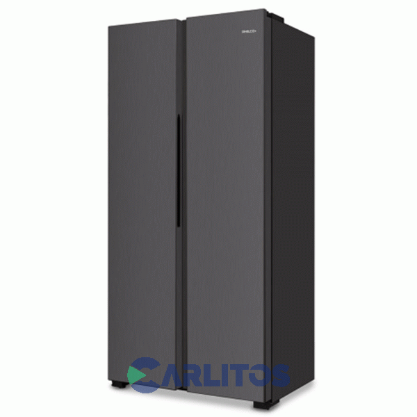 Heladera No Frost Side By Side Philco Inverter 428 Litros Negra Phsb450n
