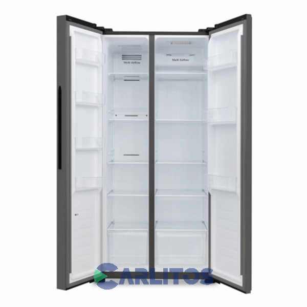 Heladera No Frost Side By Side Philco Inverter 428 Litros Negra Phsb450n