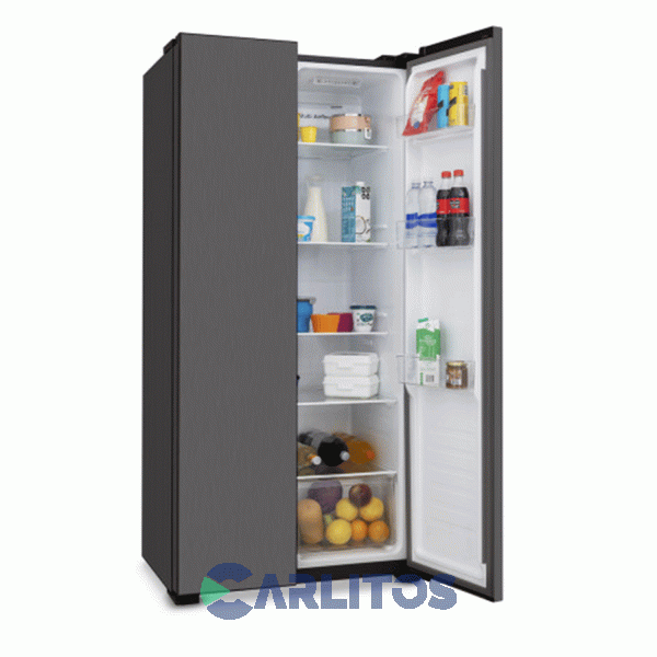 Heladera No Frost Side By Side Philco Inverter 428 Litros Negra Phsb450n