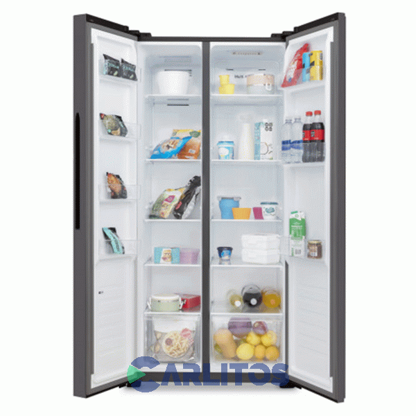 Heladera No Frost Side By Side Philco Inverter 428 Litros Negra Phsb450n