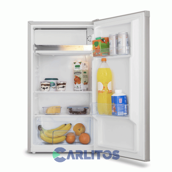 Heladera Bajo Mesada Philco Con Congelador 90 Litros Plata Phbm093p2