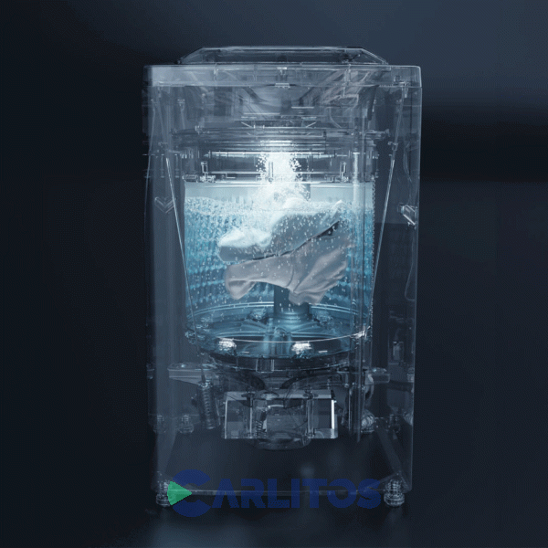 Lavarropa Carga Superior Drean 6.5 KG 800 RPM Gris Concept Neo Fuzzy 658 G