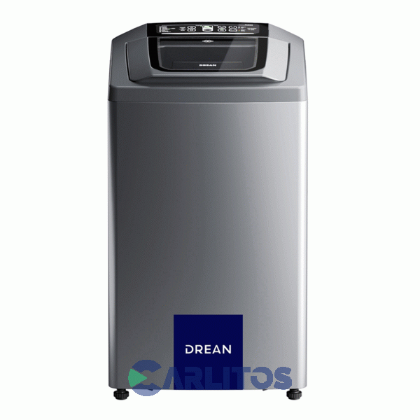 Lavarropa Carga Superior Drean 6.5 KG 800 RPM Gris Concept Neo Fuzzy 658 G