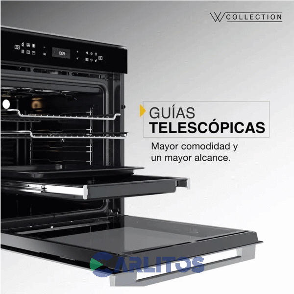 Horno Electrico Grill Whirlpool Empotrable  Acero inoxidable 60 Cm - Woc73as