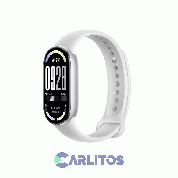 Reloj Inteligente Xiaomi Smart Band 10 Bhr07psgl Glacier Silver