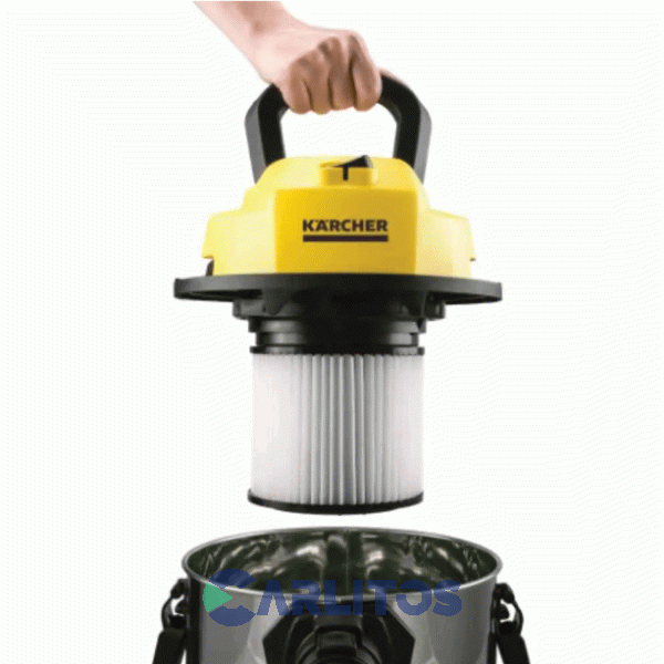 Aspiradora Sistema Seco Humedo Karcher 1000 Watts Wdl 1s