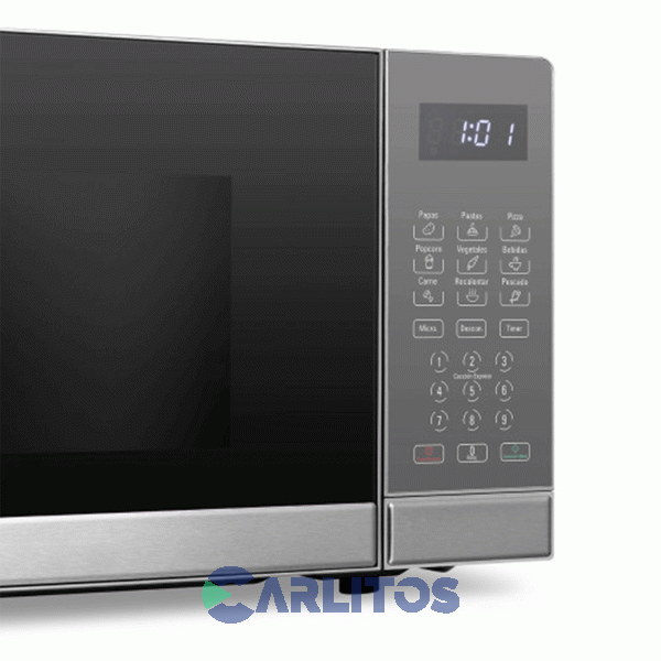 Microondas Digital Atma 20 Litros Gris Watds20ucp