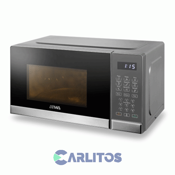 Microondas Digital Atma 20 Litros Gris Watds20ucp