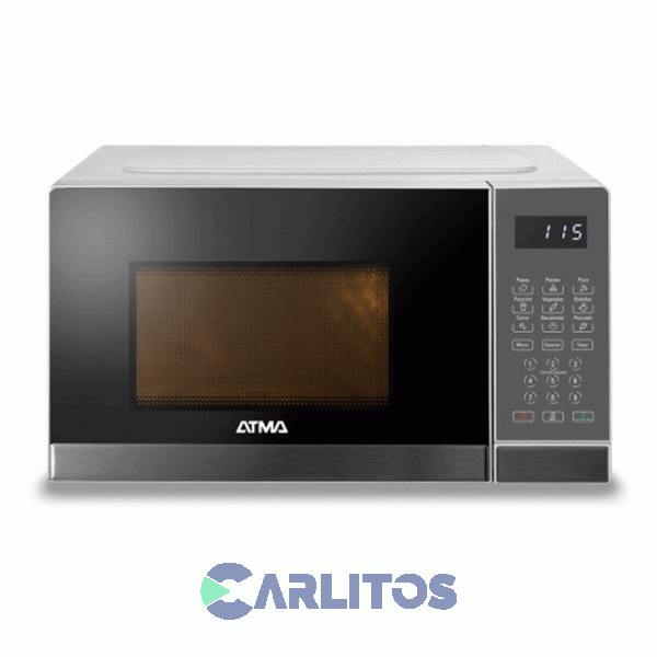 Microondas Digital Atma 20 Litros Gris Watds20ucp