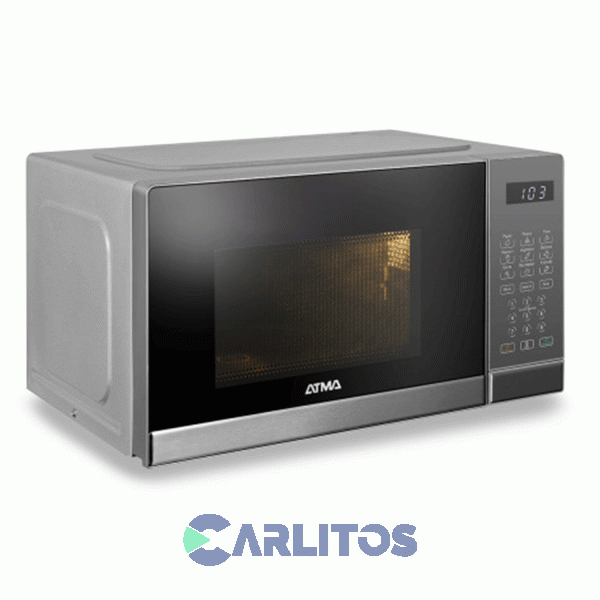 Microondas Digital Atma 20 Litros Gris Watds20ucp