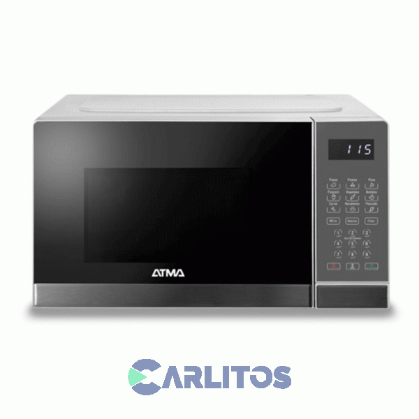 Microondas Digital Atma 20 Litros Gris Watds20ucp