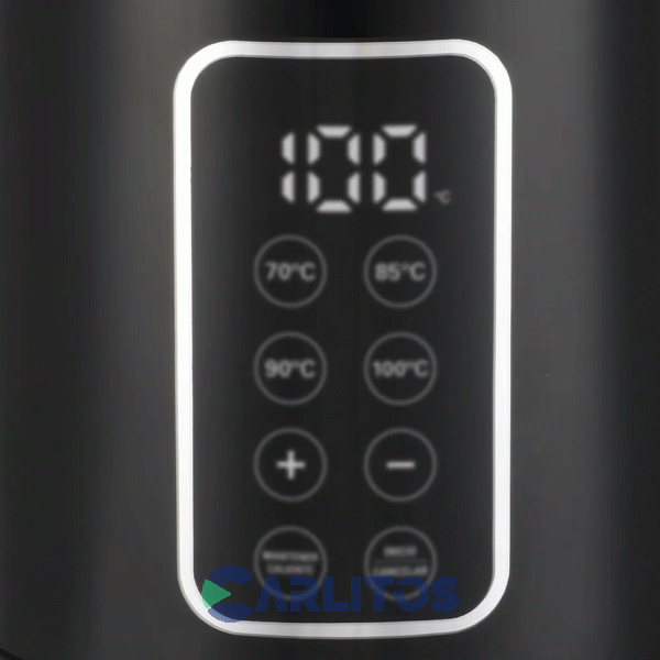 Pava Eletrica Digital Ultracomb Negra Pe4930