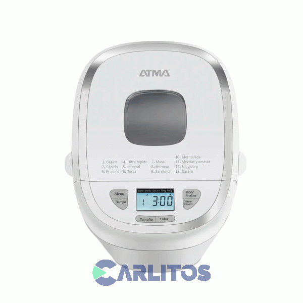 Horno Electrico Atma De Pan Blanco Hpat24wp