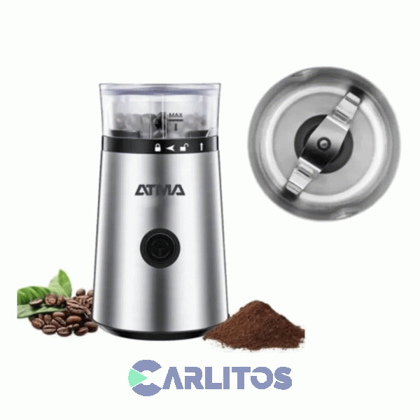 Molinillo De Cafe Atma Acero Inoxidable 150 Watts Mc8141p