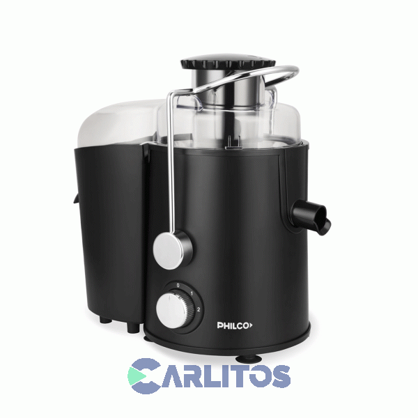 Extractor De Jugos Electrico Philco 400 Watts Negro Juph21bp
